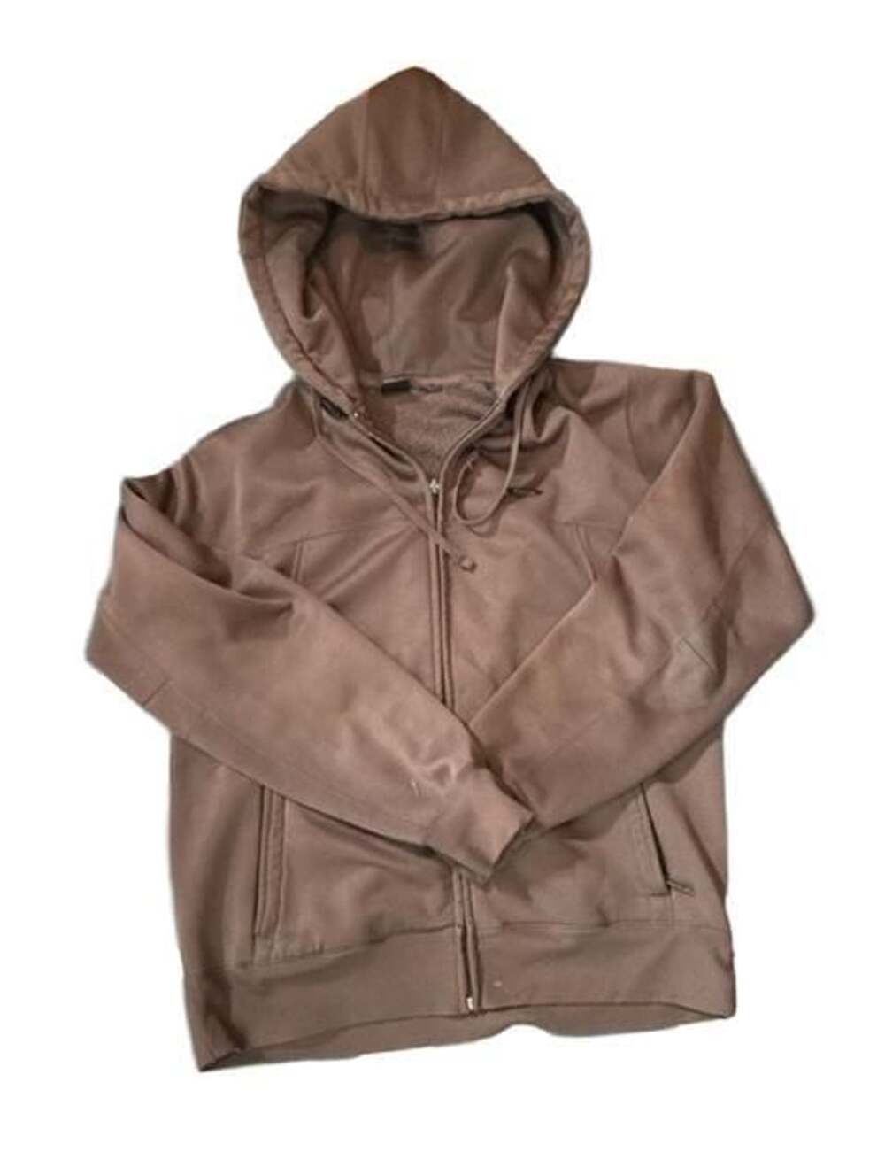 Oakley Full Zip Hoodie Size L Brown Technical Fleece
